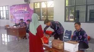 Kecamatan Sepatan Gelar Bazar Sembako Salurkan 2000 Paket Murah