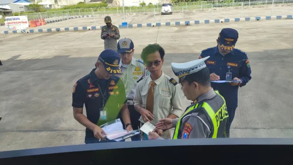 Dishub Kota Gelar Ramp Chek Acak Armada Bus di Terminal Arjosari,Jelang Mudik Lebaran 2026