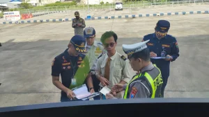 Dishub Kota Gelar Ramp Chek Acak Armada Bus di Terminal Arjosari,Jelang Mudik Lebaran 2026