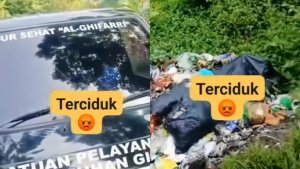 Viral Mobil SPPG Sepatnunggal Tasikmalaya Buang Sampah di Pinggir Jalan, Warga Langsung Tegur
