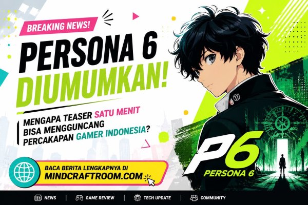 Persona 6 Diumumkan, Teaser 1 Menit Nuansa Horor dan Logo Hijau Langsung Gemparkan Gamer