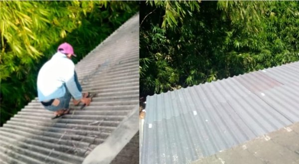 Program ‘Ganti Atap Rumah Wartawan’ Promedia Bergeser ke Ciamis, Ganti Asbes Penyebab Rumah Gerah jadi Alduro yang Bikin Nyaman