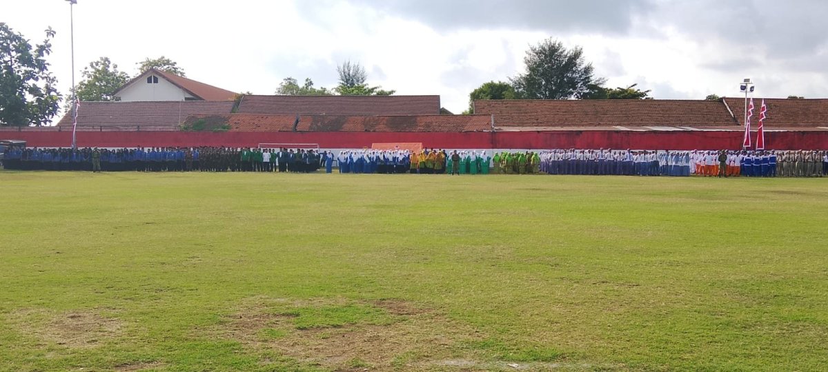 Upacara HUT RI 81 Digelar di Cemandi
