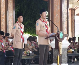 Peringatan Hari Pramuka di Sidoarjo, Pramuka Menjawab Tantangan Masa Depan