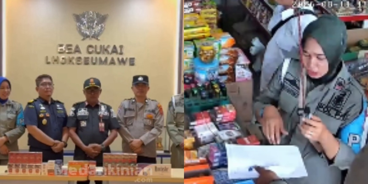 Skandal Curi-curi Satpol PP Aceh Utara saat Razia Rokok di Warung: Sempat Terekam Menyita 6, Lalu Hilang 1?