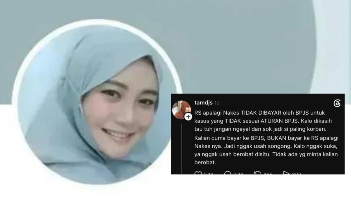 Viral karena Komentar soal Pasien BPJS, RSUP Persahabatan Bantah Dokter Tamara Jasmine Salah Satu Nakesnya